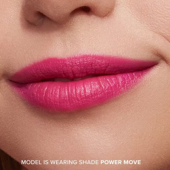 🌻 Too Faced Lady Bold Cream Lipstick Power Move New Full Size - Picture 4 of 9